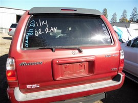 2002 Toyota 4runner SR5 Burgundy 3.4L AT 4WD #Z21657